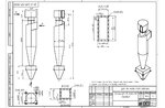 Чертеж циклона ЦН-15-1400-1УП