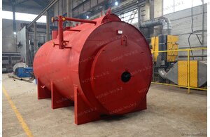 Котел паровой 1.5 тонны 170 С на газе промышленный